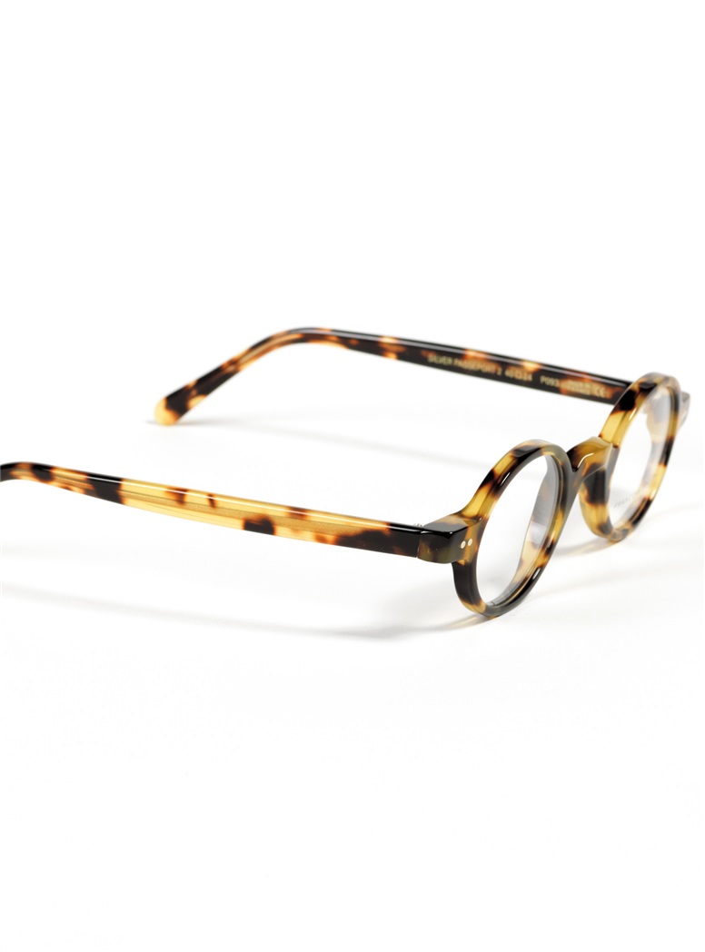 Archival Round Frame in Light Tortoise