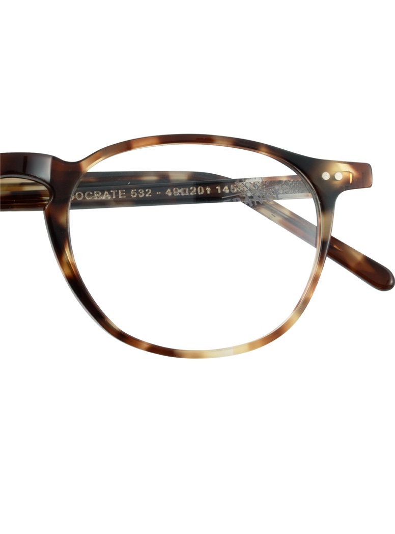 Semi-Oval Frame in Warm Tortoise