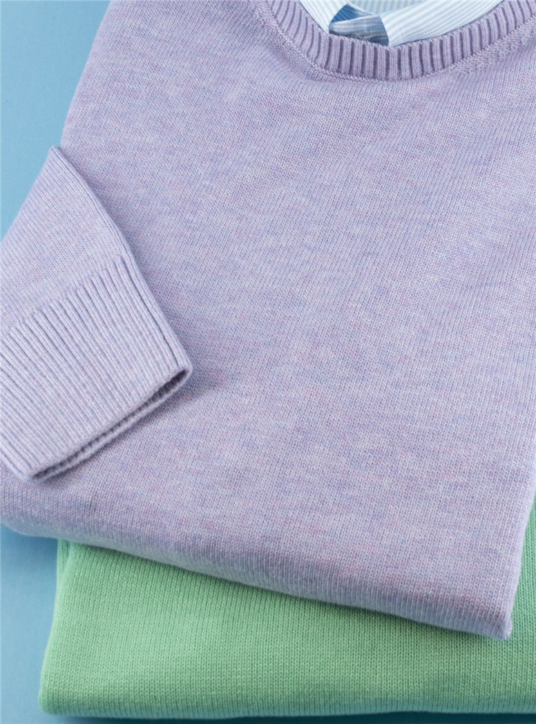 Cotton Crewneck Sweaters