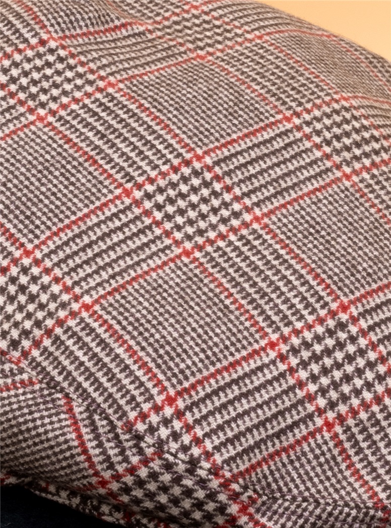 Cashmere Garforth Glen Plaid Cap