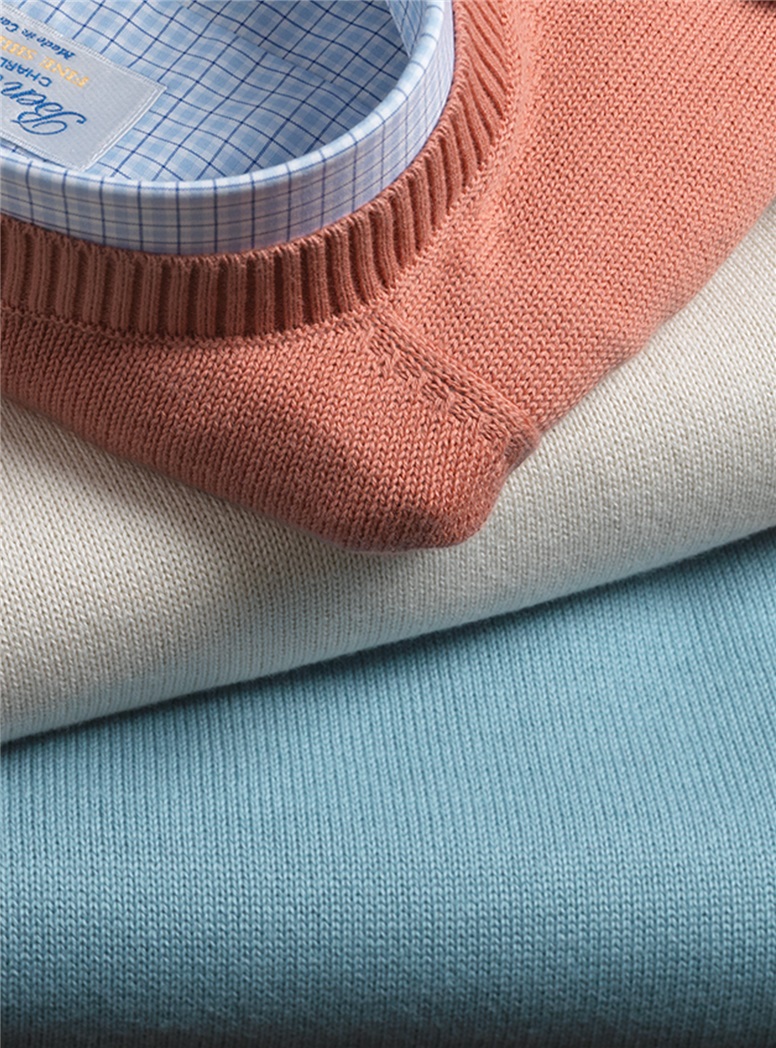 Cotton Crewneck Sweaters