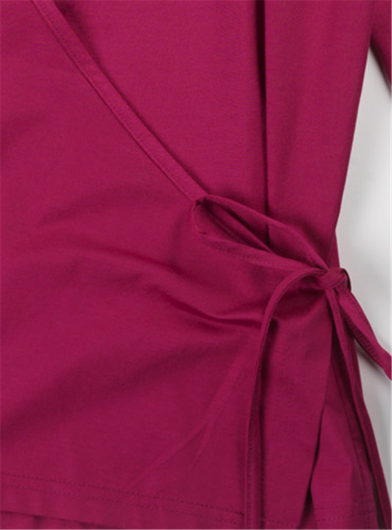 Marie Meunier Edwina Cotton Shirt in Fuchsia
