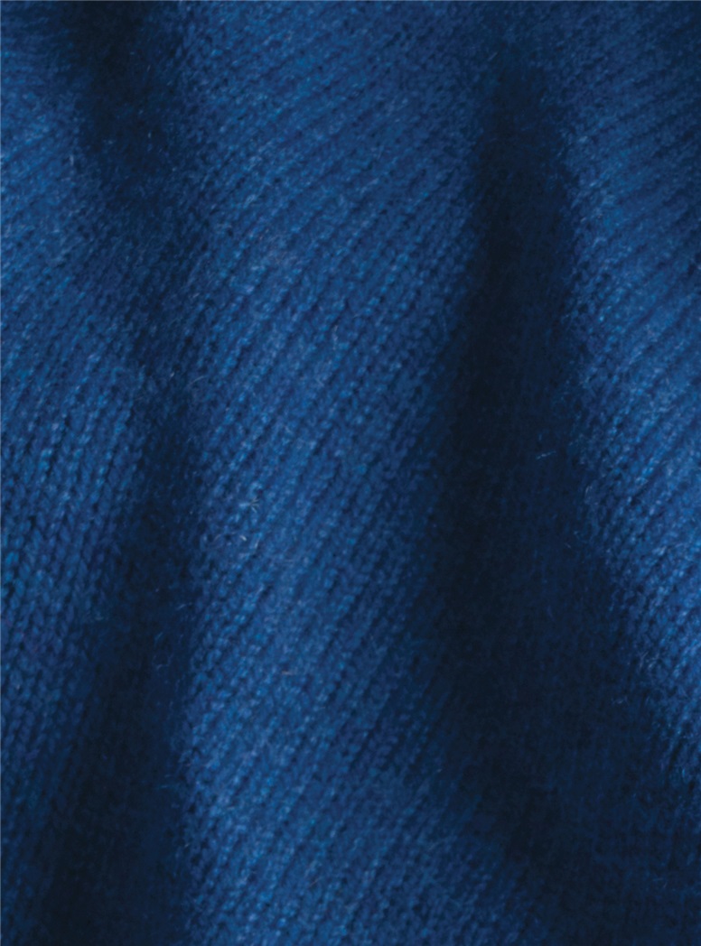 Cashmere Crewneck Sweater in Marine