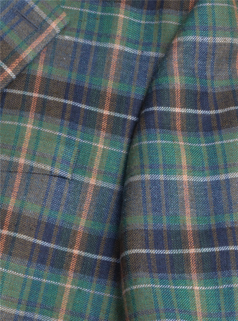 Retro Plaid Sport Coat