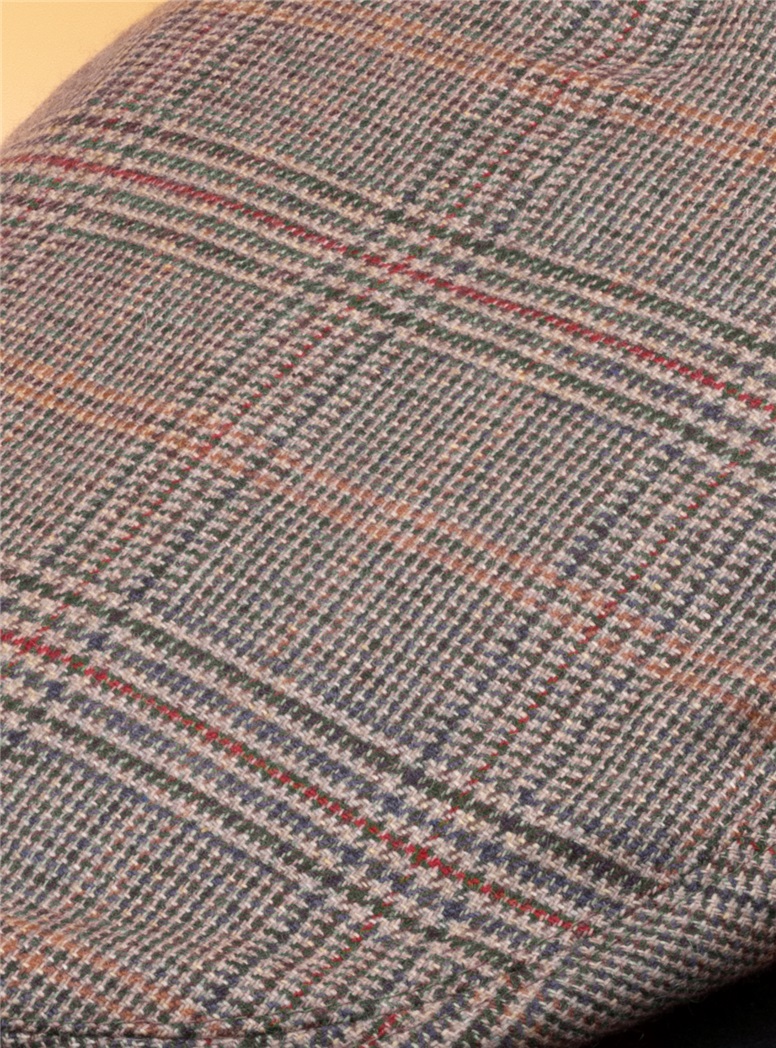 Wool Garforth Glen Plaid Cap