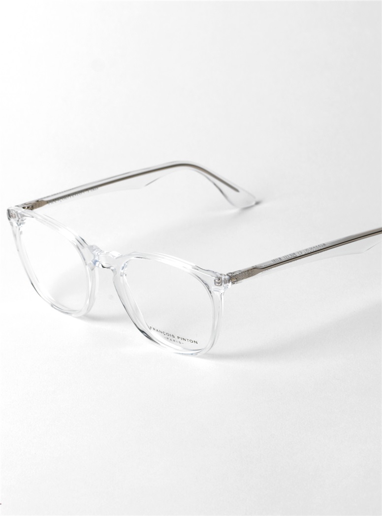 Retro Square Frame in Crystal