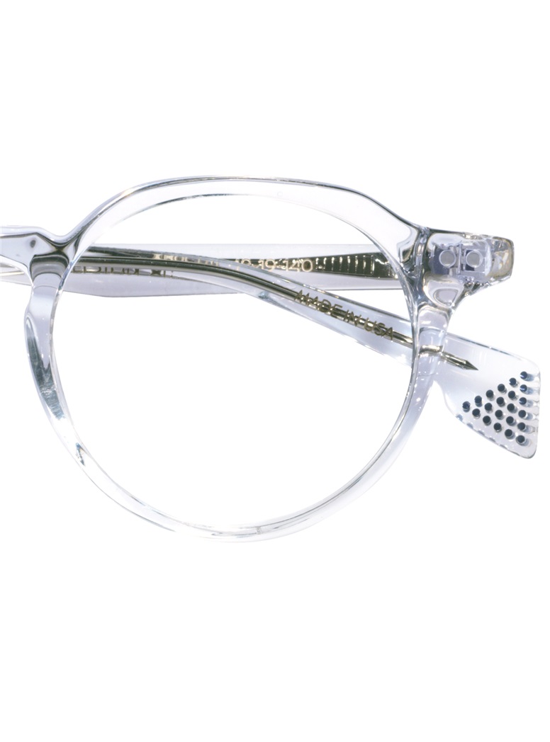 Elston Semi-Round Frame in Crystal