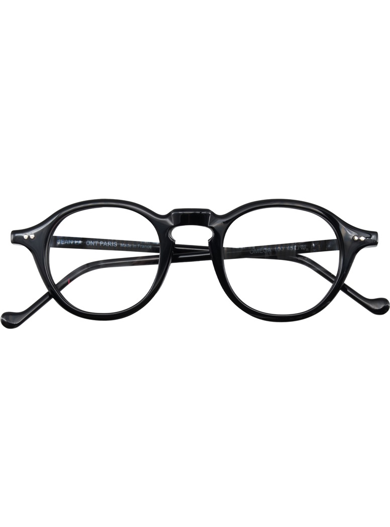 Nearly Round Bold Frames in Black