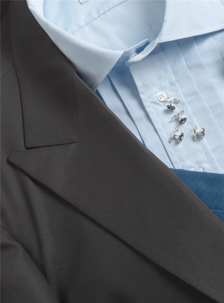 Notch Lapel Tuxedo in Super 150s Wool