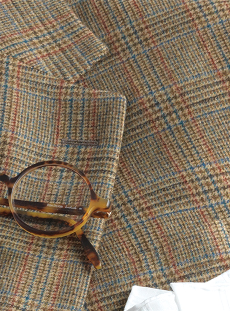Autumn Glen Plaid Wool and Cashmere Sport Coat