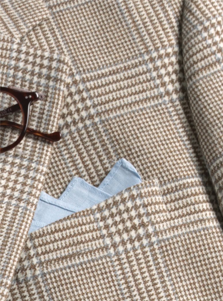 Wool and Cashmere Glen Plaid Sport Coat