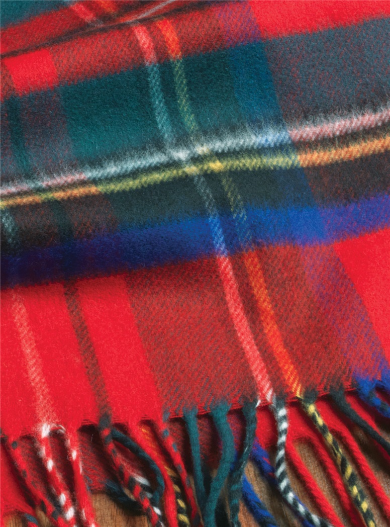 Royal Stewart Wool Scarf
