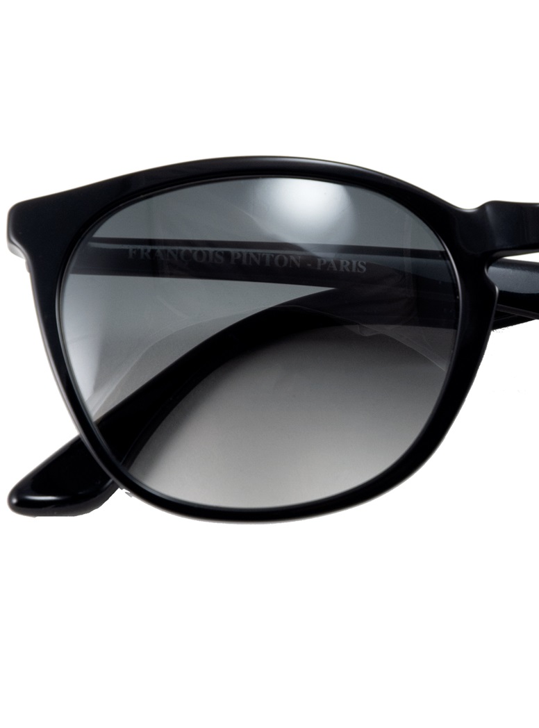 Retro Square Sunglasses in Black