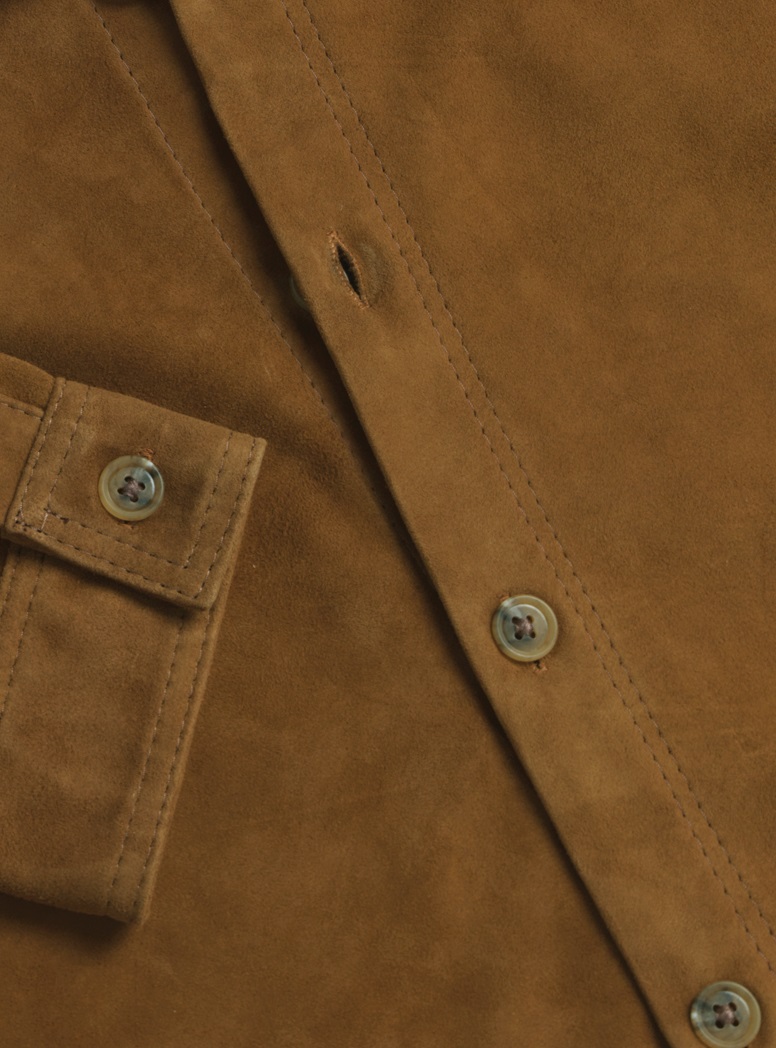 Suede Overshirt