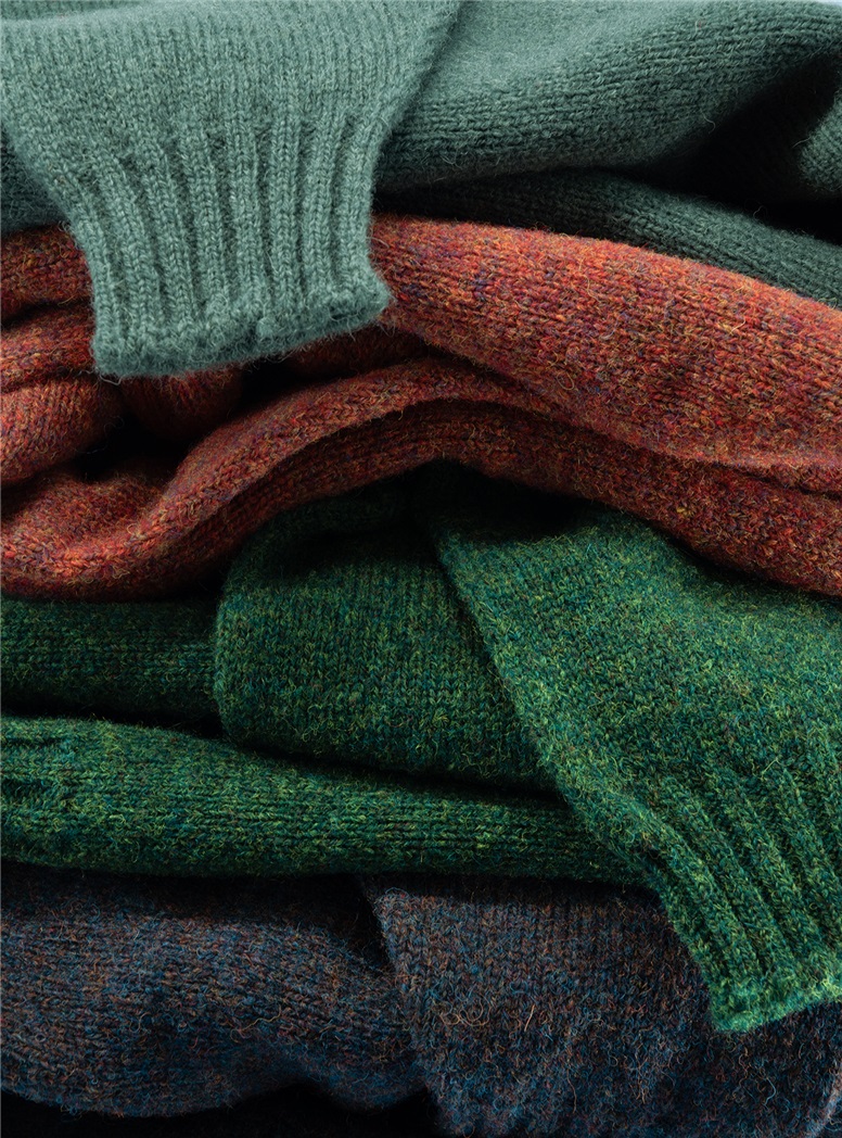 Shetland Crewneck Sweaters