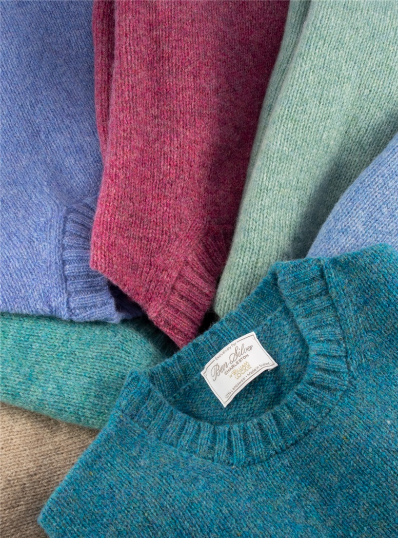 Shetland Crewneck Sweaters