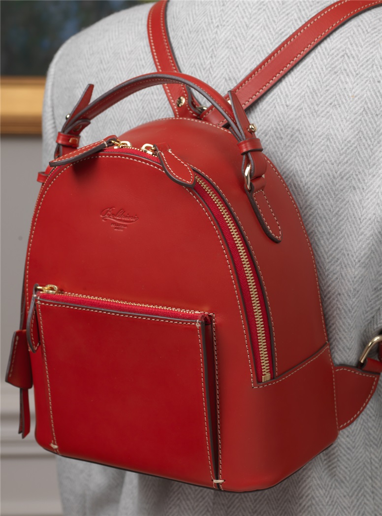 Ladies Leather Backpack