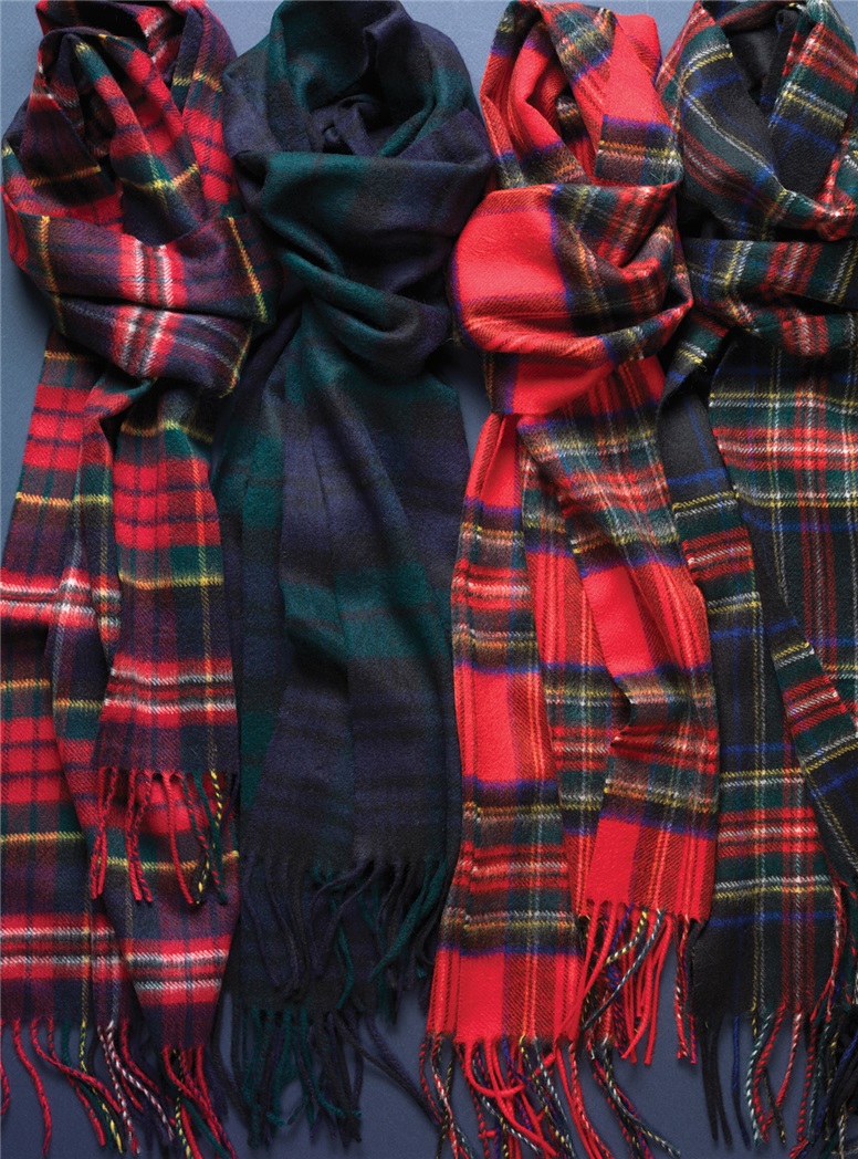 royal stewart tartan scarf