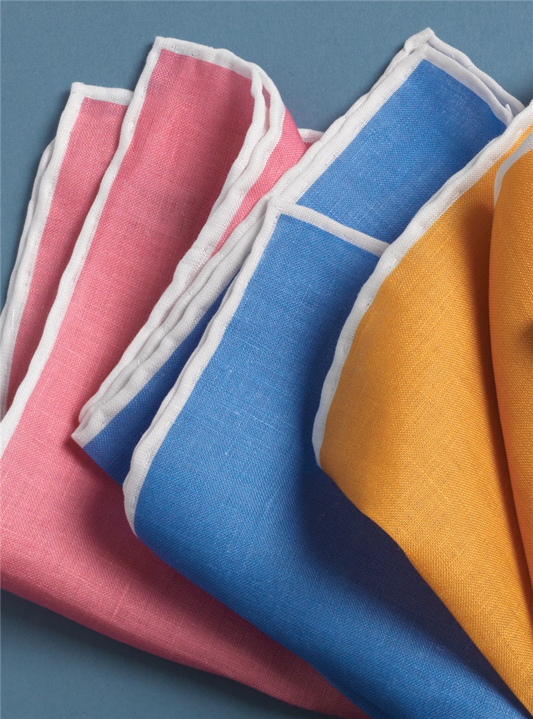 Linen Solid Pocket Squares