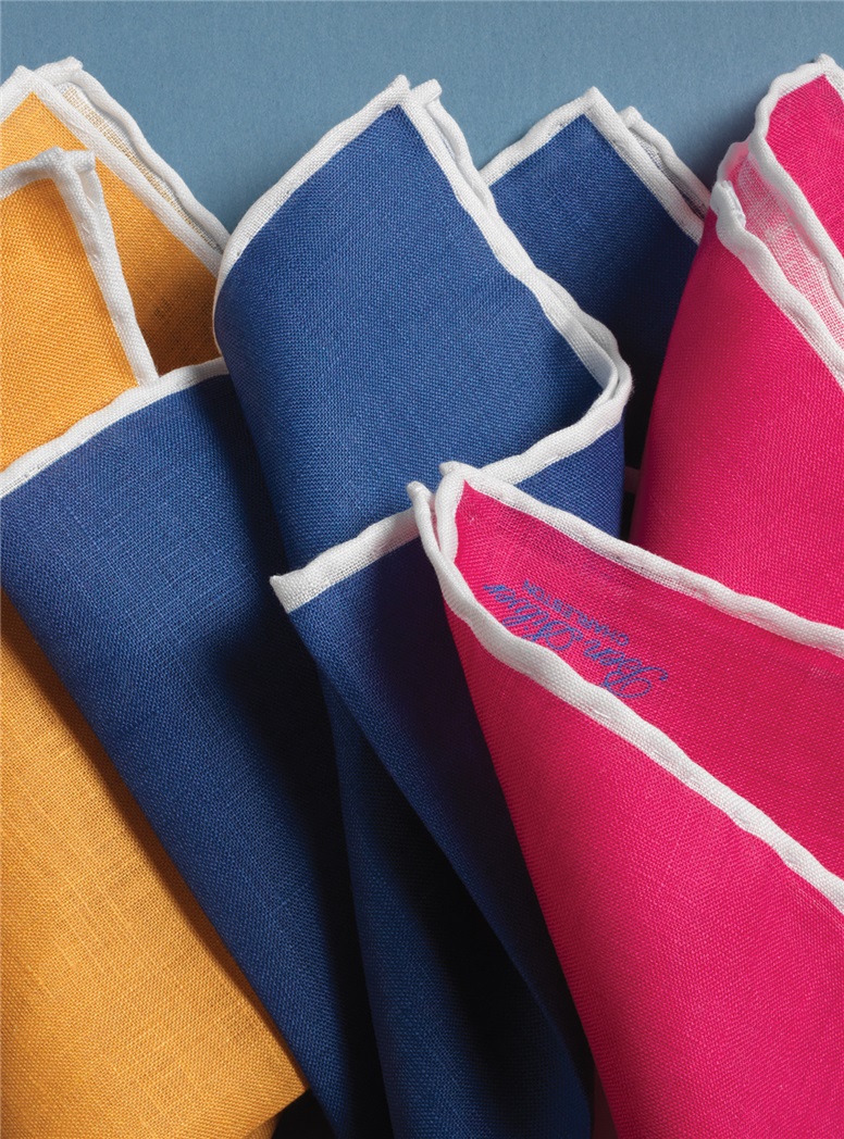 Linen Solid Pocket Squares