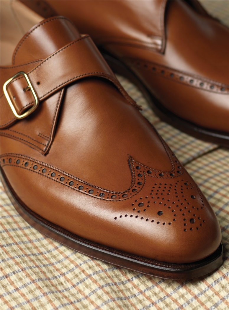 The Chalfont Monk Strap in Tan