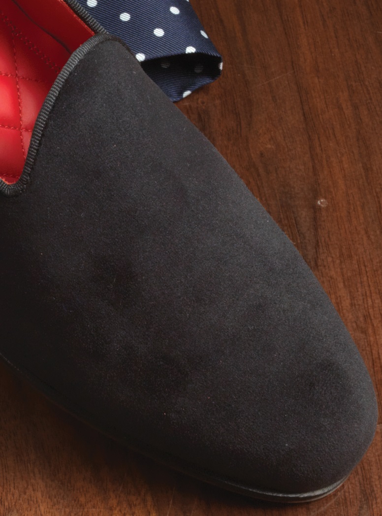 Velvet Tuxedo Shoe