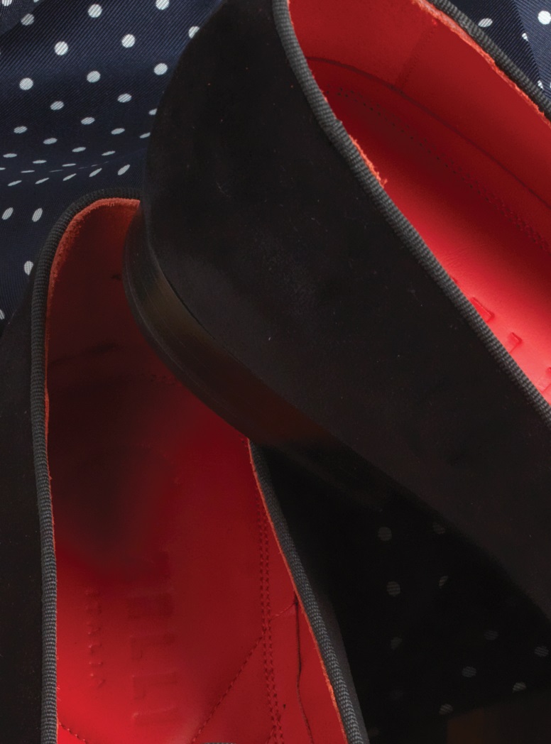 Velvet Tuxedo Shoe