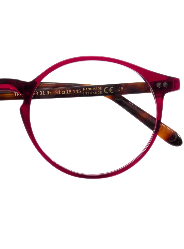 P3 Frames in Rouge with Amber Temples