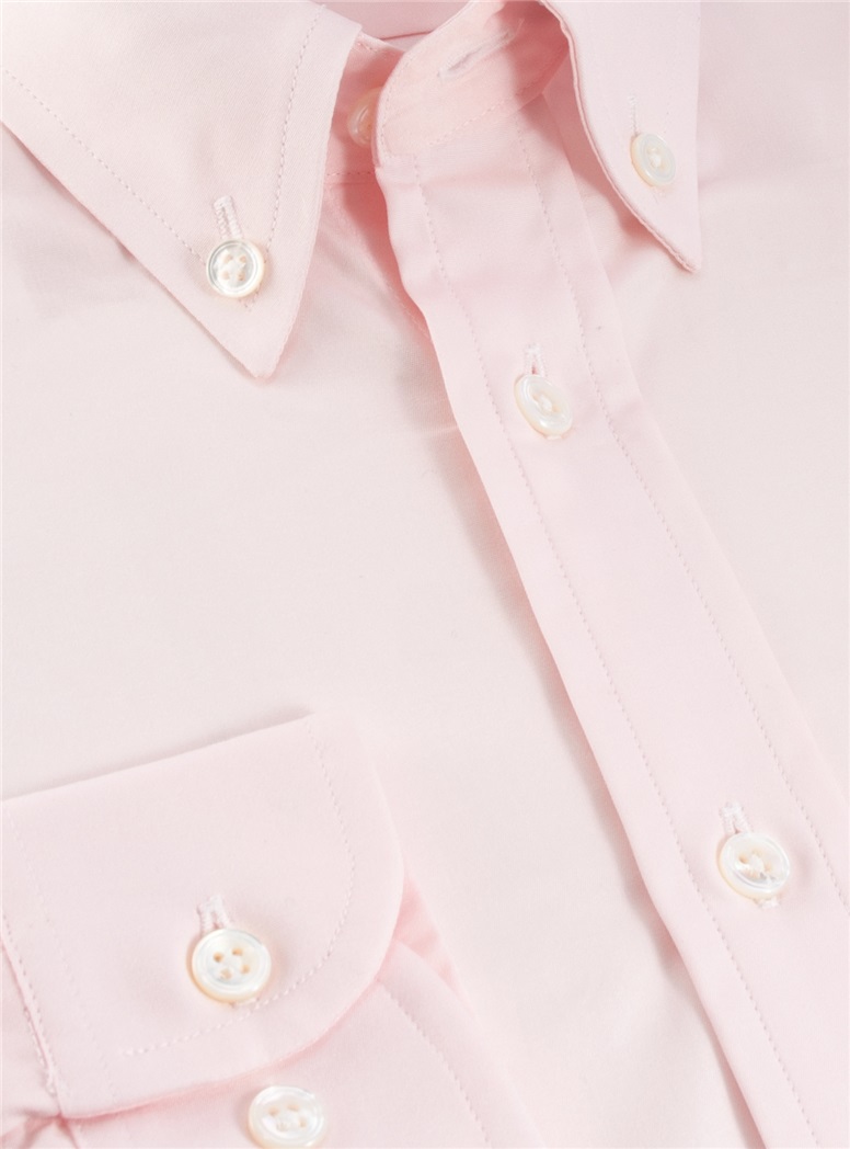 Boy's Pink Broadcloth Shirt