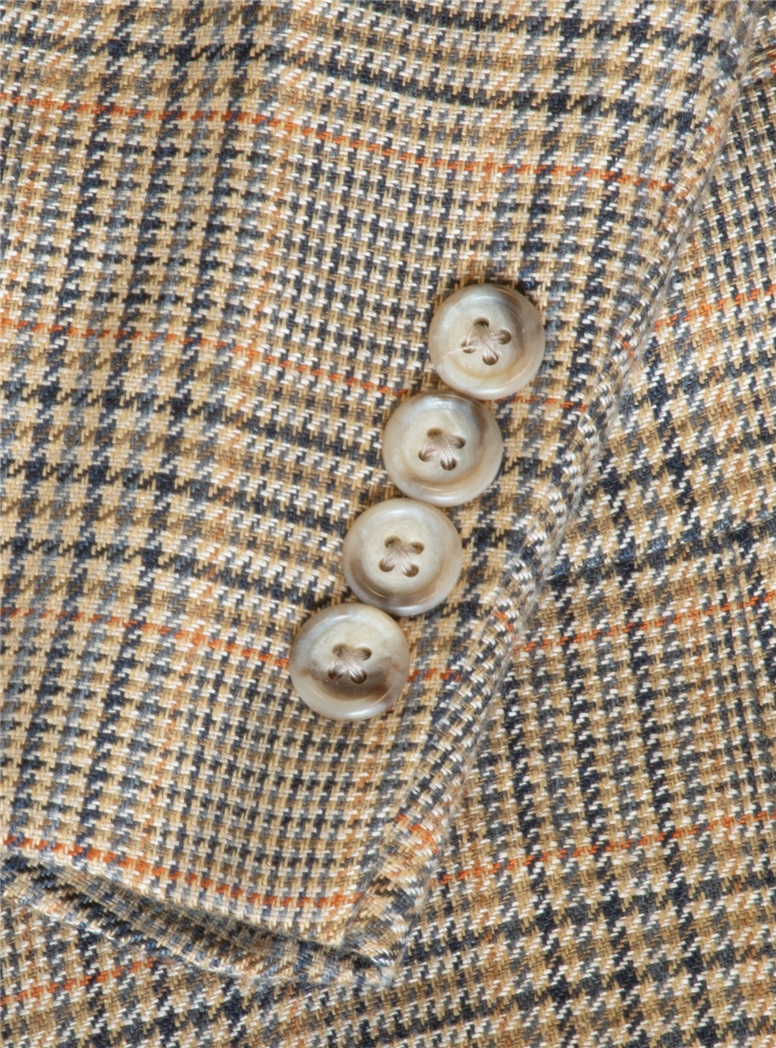 Glen Plaid Wool Sport Coat