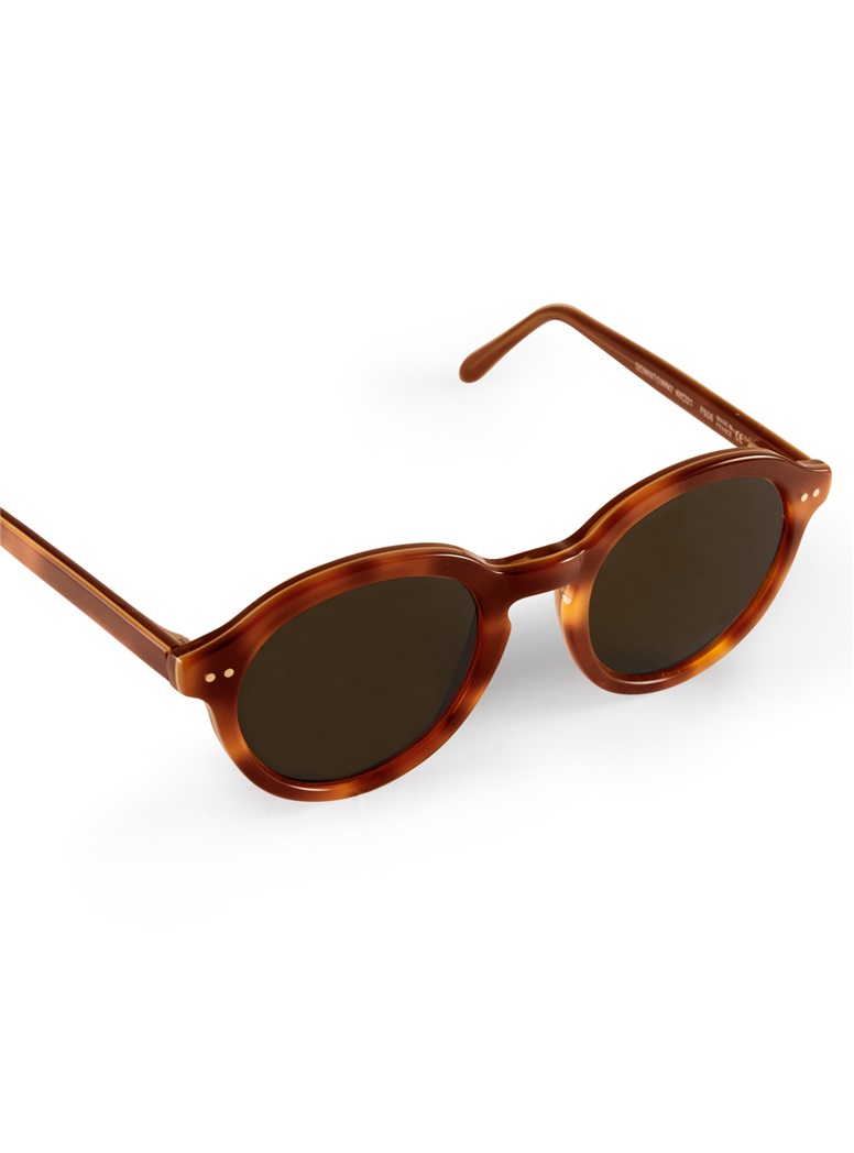 Bold Classic Sunglasses in Brown Shell