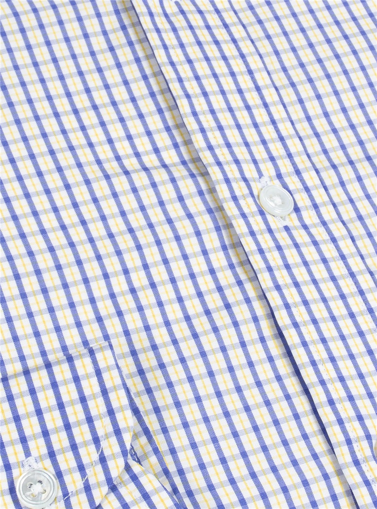 Chldren'S Shirt Blu/Yel Ch