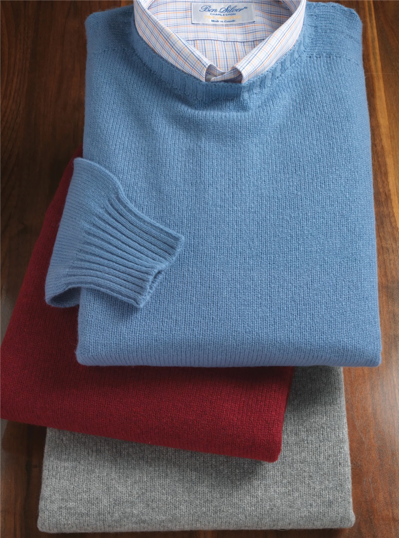 Lambswool Crewneck Sweaters