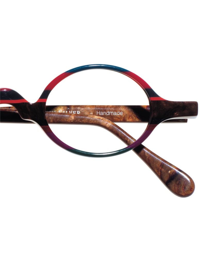 Multi-Colored Handmade Frame in Pink and Brown