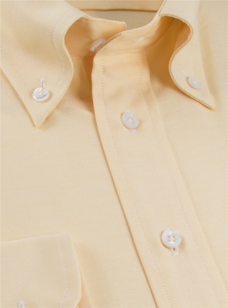 Yellow Oxford Button Down