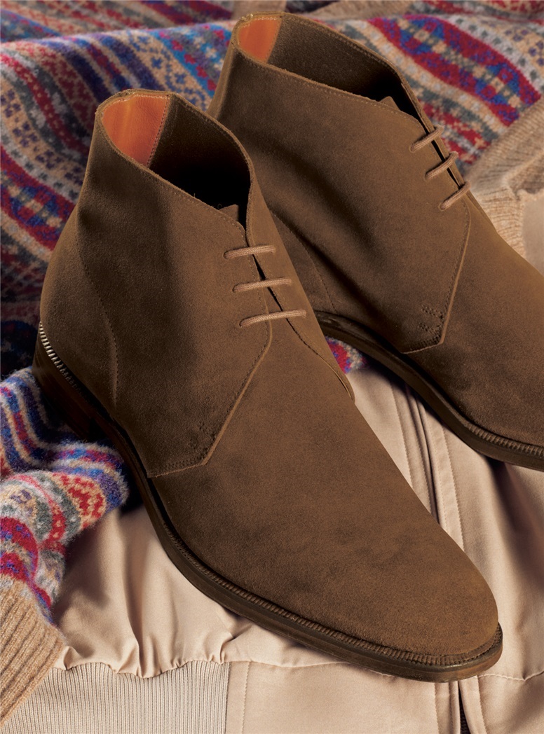 The Chukka Boot in Tobacco Suede