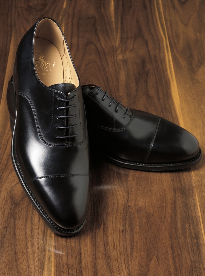 Crockett and jones connaught clearance black