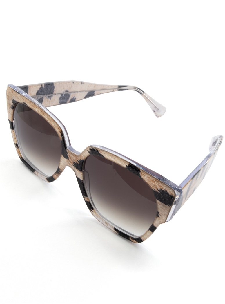 Lafont Sunglasses Square Leopard