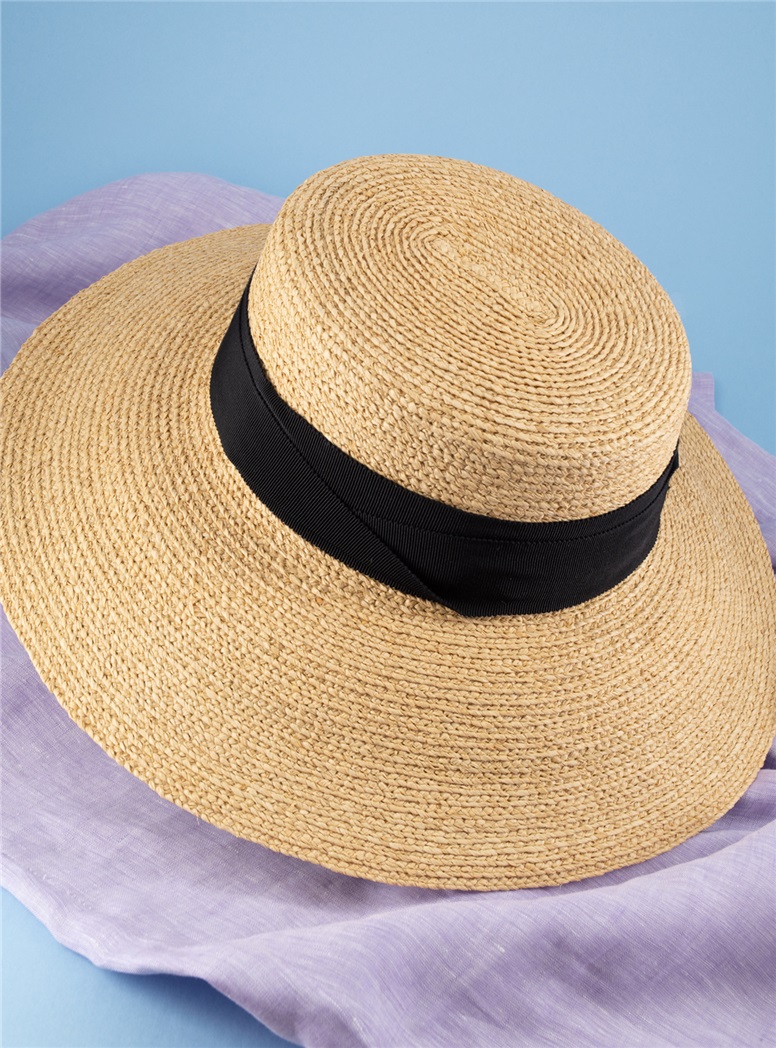 Raffia Braided Sun Hat