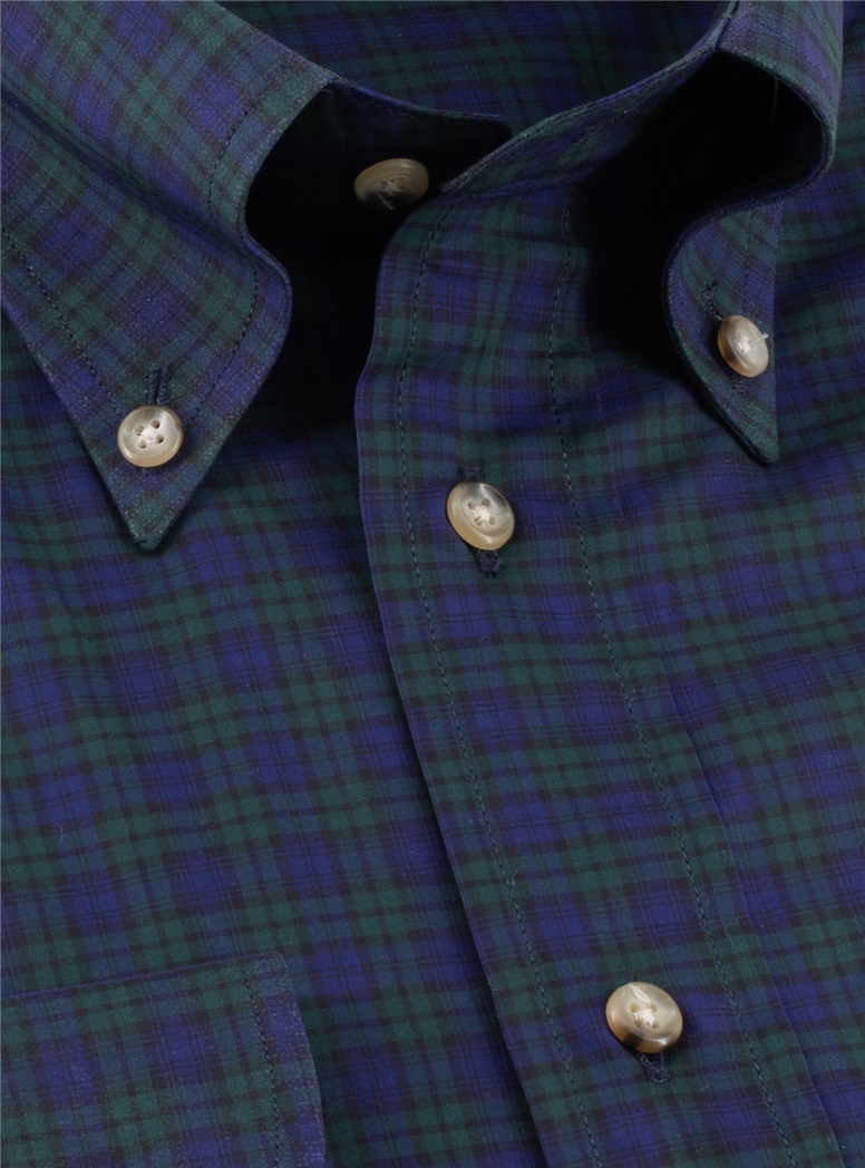 Black Watch Button Down