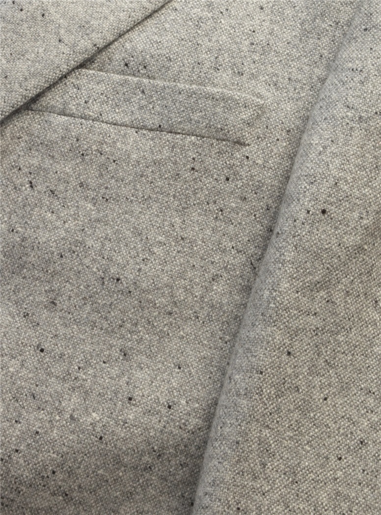 Cashmere Grey Donegal Jacket