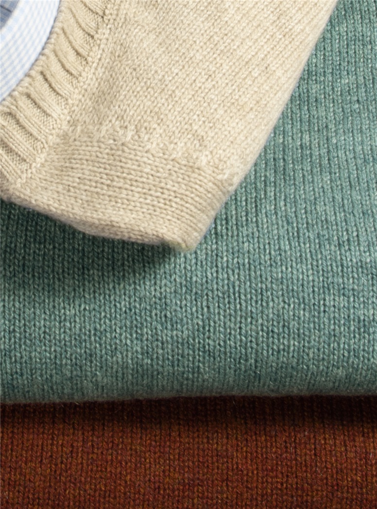 Cashmere V-neck Sweaters