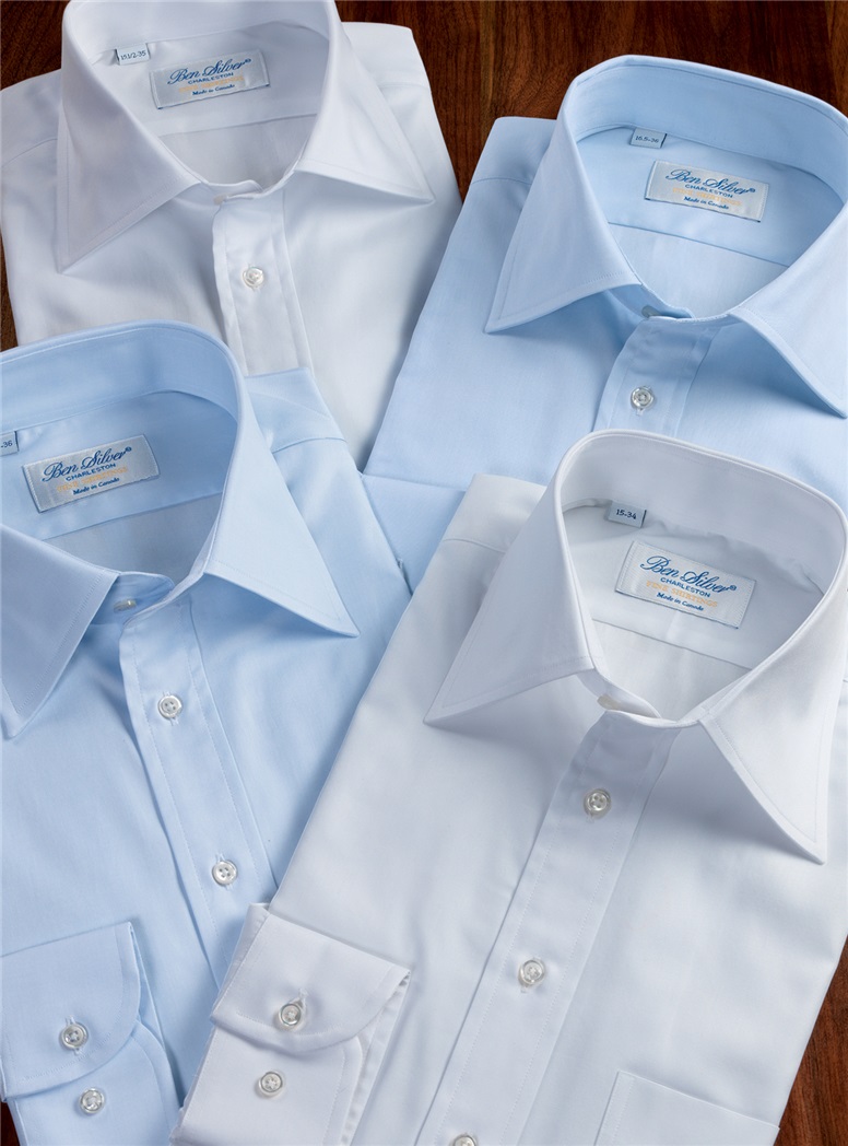 Classic White Twill Kelly Collar