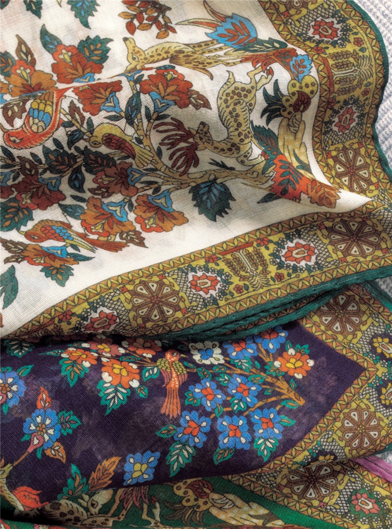 Flora and Fauna Pocket Squares