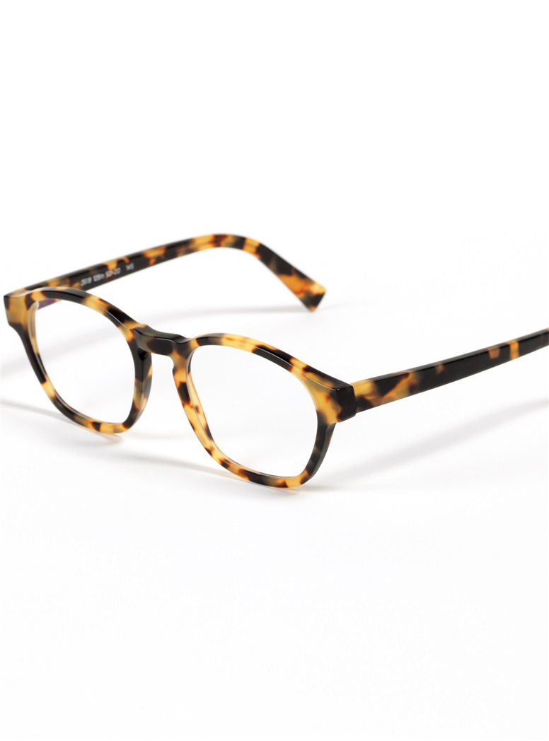 Bold Rounded Square Frame in Matte Tokyo Tortoise