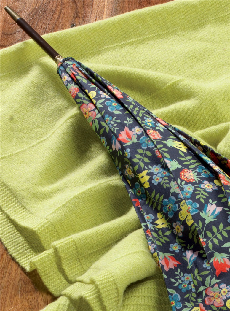 Ladies Liberty Floral Umbrella in Midnight