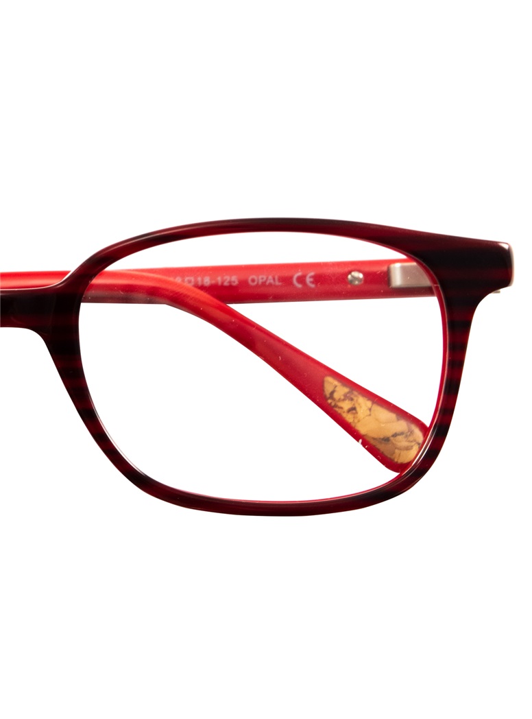 Semi-Square Children's Frame in Red Stripe
