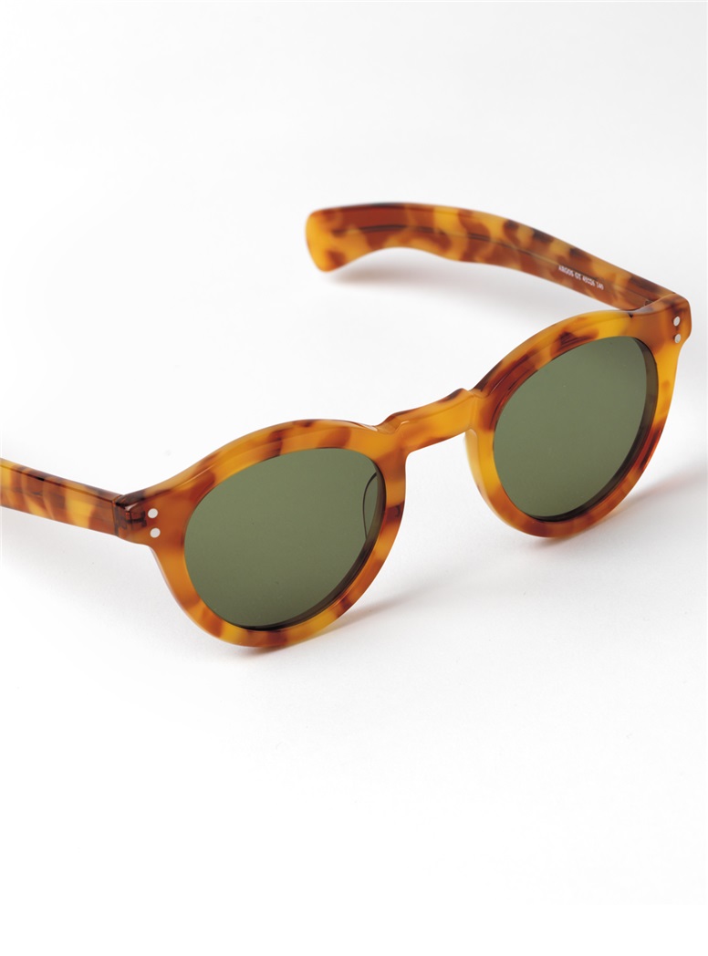 Bold Round Sunglasses In Honey Tortoise The Ben Silver Collection Bold Round Sunglasses In Honey Tortoise The Ben Silver Collection