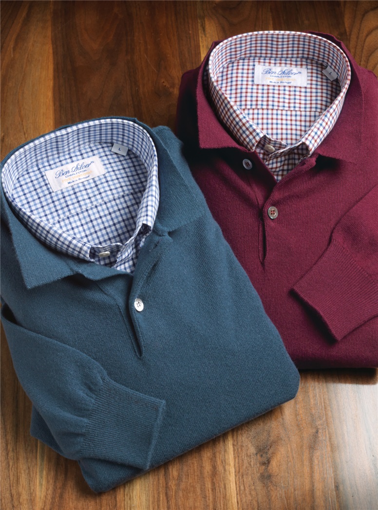 Cashmere Polo Sweaters