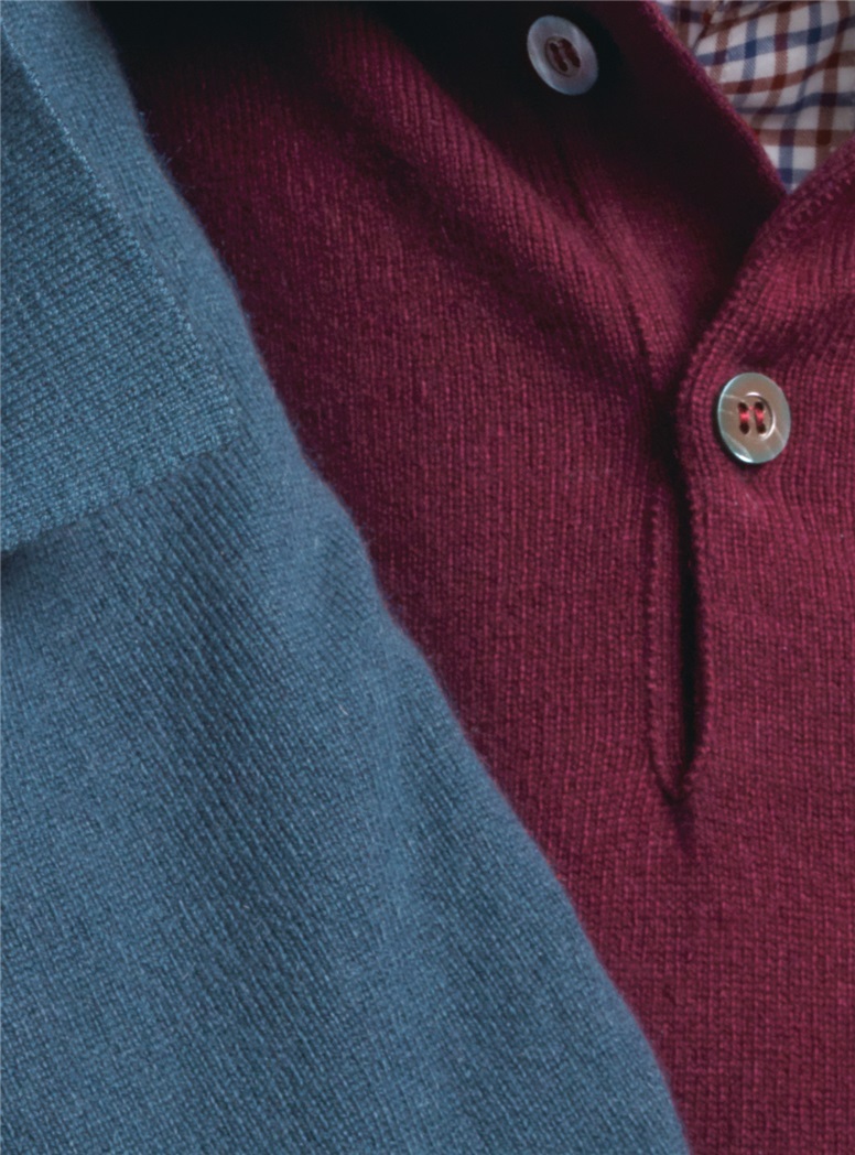 Cashmere Polo Sweaters